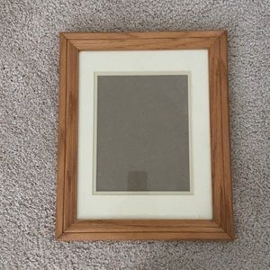 Vintage wood picture frame